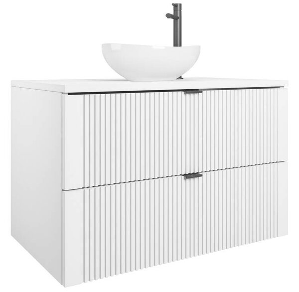 Mylife kadi fürdőszoba szekrény fehér (80cm)