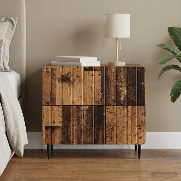 Éjjeliszekrény Antik Fa 62 x 34,5 x 49,5 cm Szerelt Fa