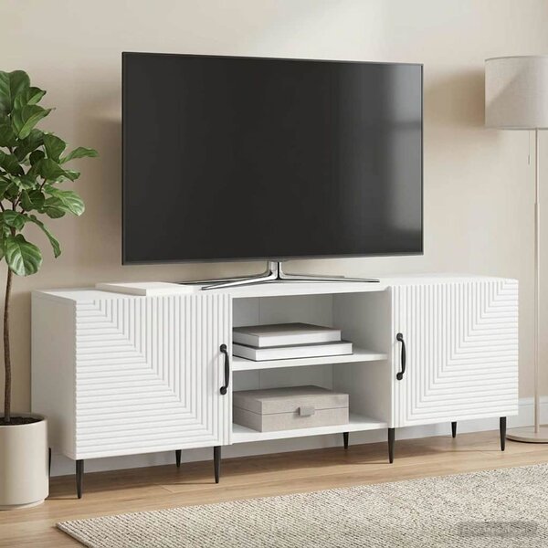 TV szekrény 150 x 31 x 50 cm Fehér Szerelt Fa