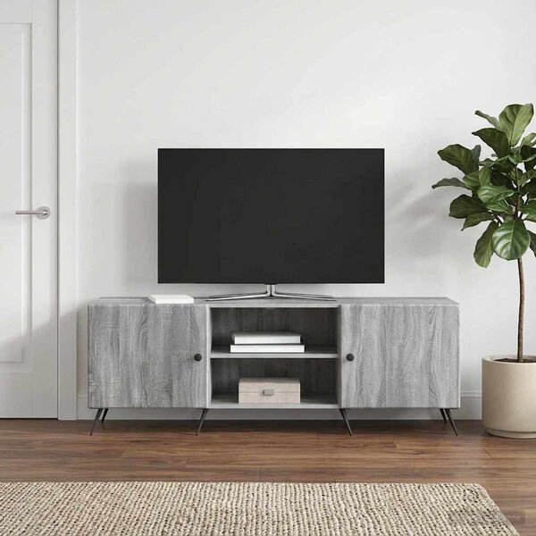 TV szekrény 150 x 31 x 50 cm Szürke Sonoma Szerelt Fa