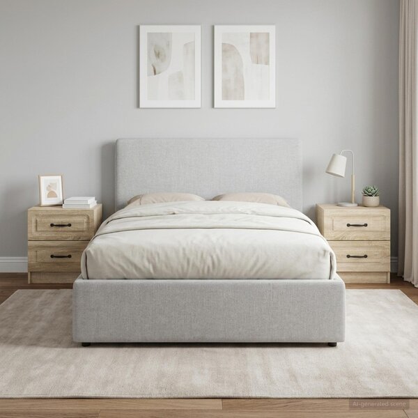 Éjjeliszekrény 2 db Sonoma Tölgy 43 x 34,5 x 44,5 cm Szerelt Fa