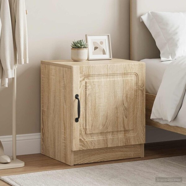 Éjjeliszekrény 2 db Sonoma Tölgy 43 x 34,5 x 47 cm Szerelt Fa