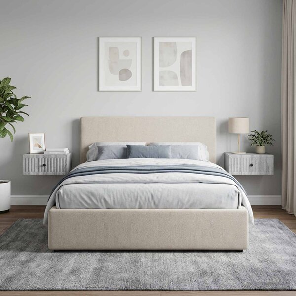 Éjjeliszekrény 2 db Szürke Sonoma 49 x 34,5 x 20 cm Szerelt Fa