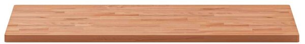 VidaXL tömör bükkfa fürdőszobai pult 100 x 50 x 2,5 cm