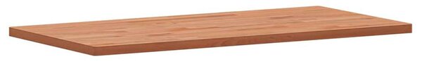 VidaXL tömör bükkfa fürdőszobai pult 100 x 50 x 2,5 cm