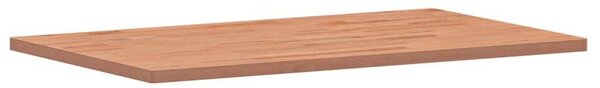 VidaXL tömör bükkfa fürdőszobai pult 100 x 60 x 2,5 cm
