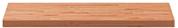 VidaXL tömör bükkfa fürdőszobai pult 100 x 50 x 4 cm