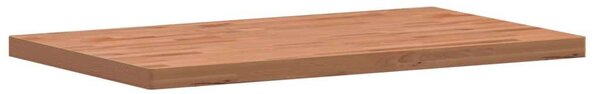 VidaXL tömör bükkfa fürdőszobai pult 100 x 60 x 4 cm