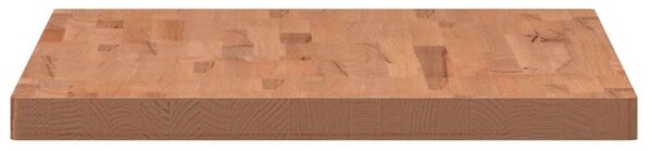 VidaXL tömör bükkfa fürdőszobai pult 100 x 60 x 4 cm