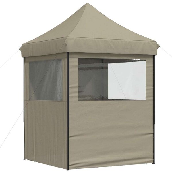VidaXL Pop-up Rendezvénysátor - Bézs - 2x2m
