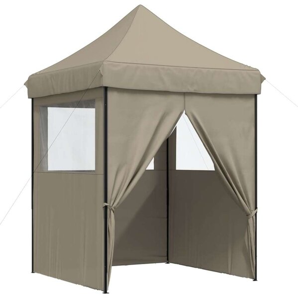 VidaXL Pop-up Rendezvénysátor - Bézs - 2x2m