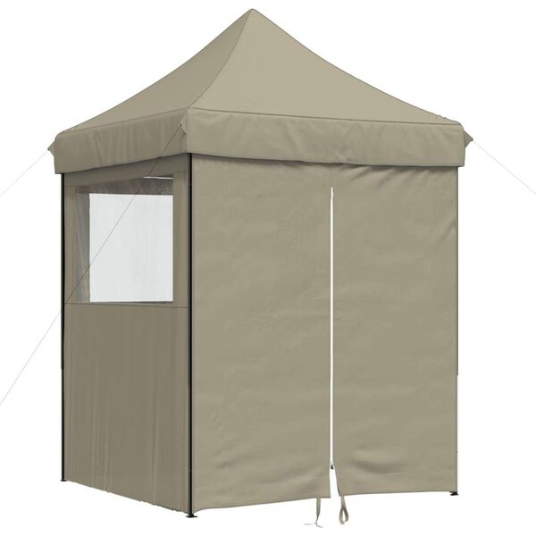 VidaXL Pop-up Rendezvénysátor - Bézs - 2x2m