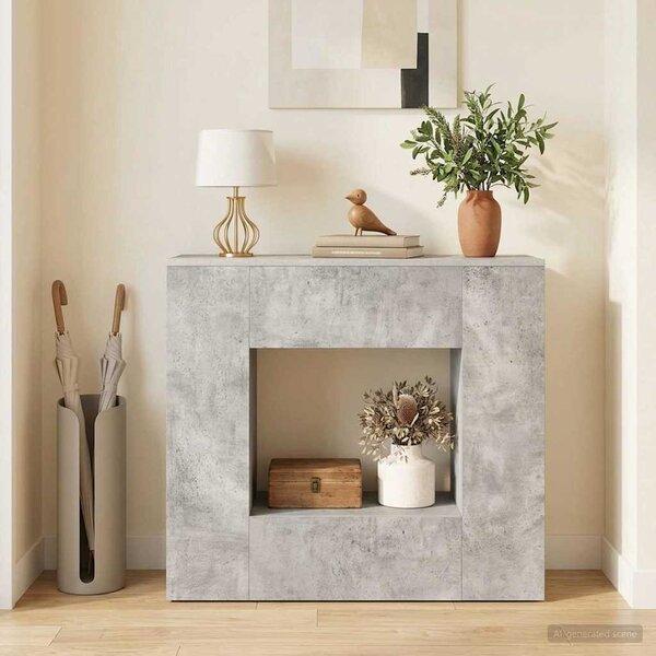 Beton Szürke 82 x 29 x 74 cm