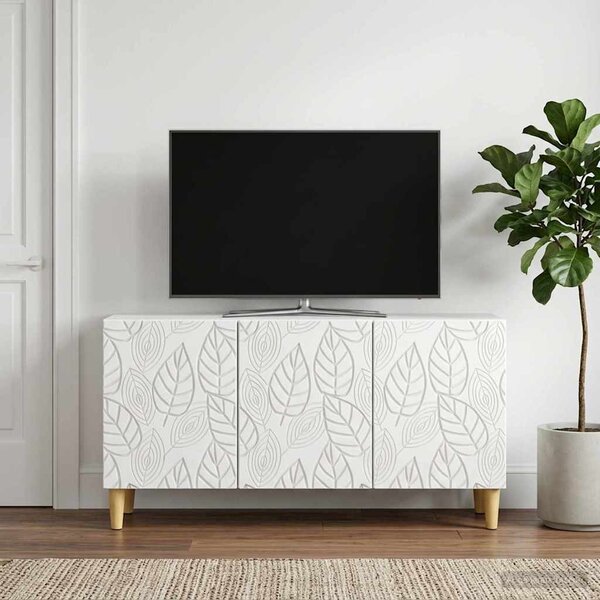 TV szekrény 99 x 34,5 x 50 cm Fehér Szerelt Fa
