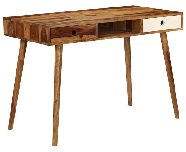 Tömör akácfából íróasztal 110 x 55 x 76 cm