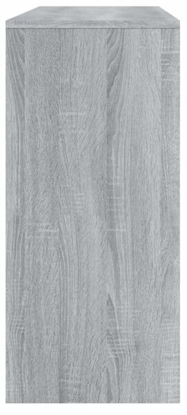 Szürke sonoma szerelt fa dohányzóasztal 100x35x76,5 cm