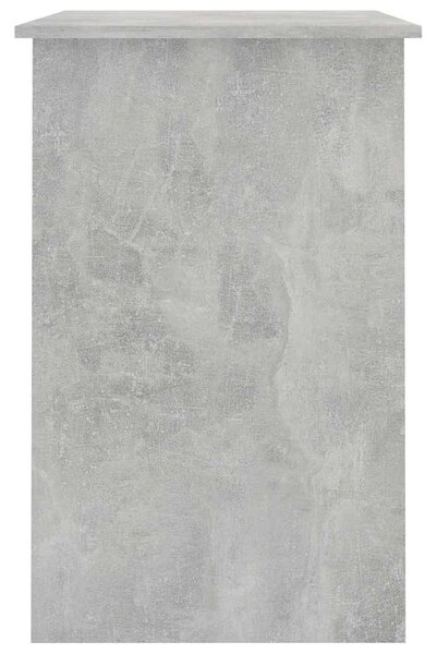 Betonszürke szerelt fa íróasztal 100 x 50 x 76 cm