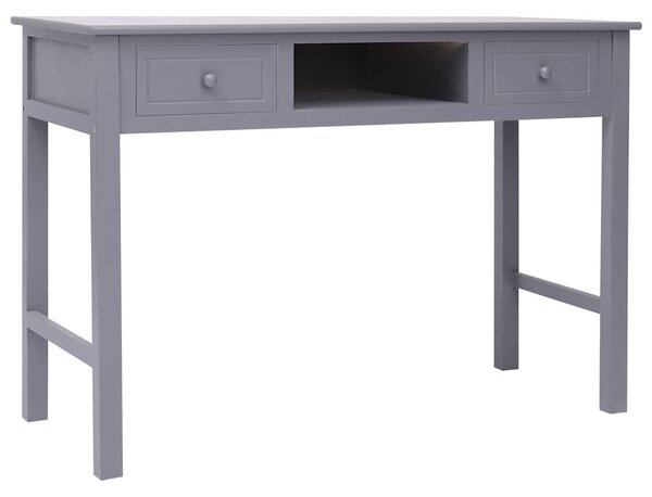 Szürke fa íróasztal 110 x 45 x 76 cm