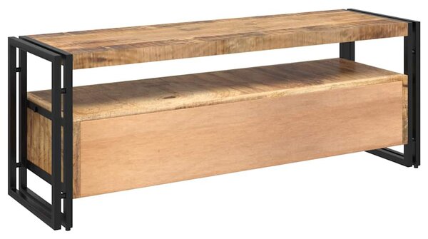 Tömör mangófa TV-szekrény 120 x 35 x 45 cm