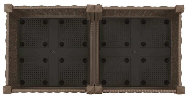 Polipropilén magaságyás 80 x 40 x 71 cm
