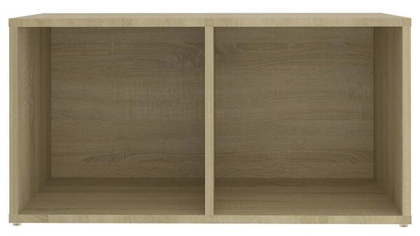 2 db sonoma tölgy színű szerelt fa TV-szekrény 72x35x36,5 cm