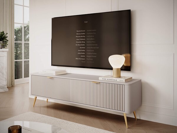 LANTE 163 2D TV szekrény - bézs