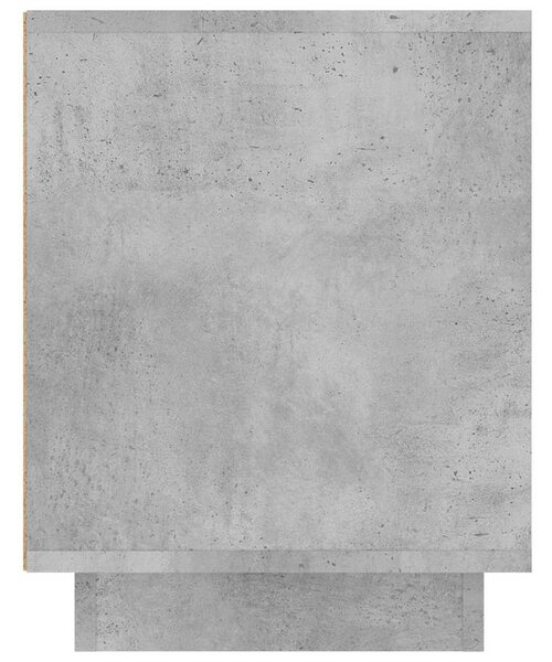 Betonszürke szerelt fa TV-szekrény 102x35x45 cm