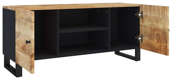 Tömör mangófa TV-szekrény 105 x 33 x 46 cm