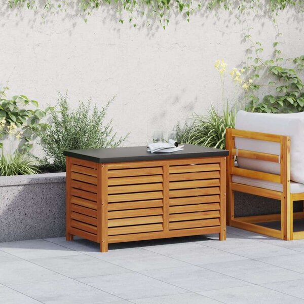 VidaXL Akácfa Kerti Tárolóláda - 90x48x55 cm