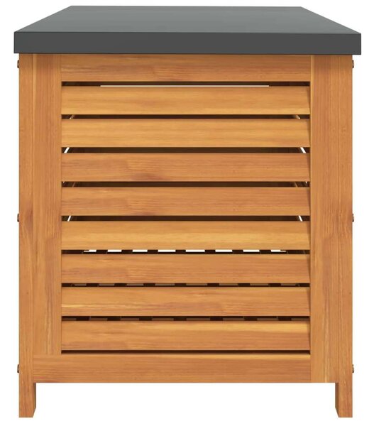 VidaXL Akácfa Kerti Tárolóláda - 90x48x55 cm