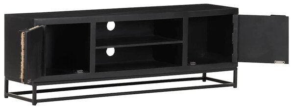 Tömör mangófa TV-szekrény 120 x 30 x 40 cm