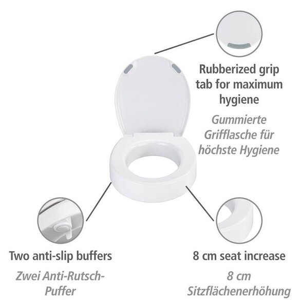 Secura Comfort fehér wc-ülőke - Wenko