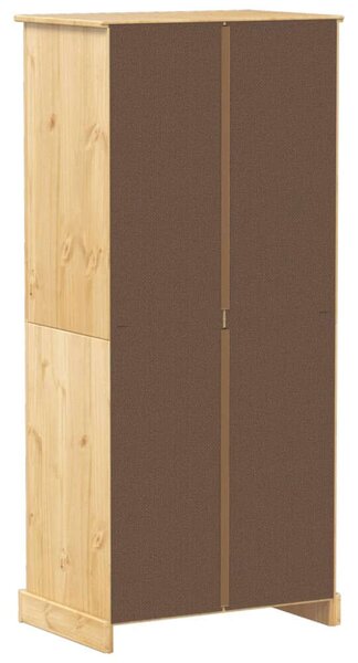 VidaXL Corona Fenyőfa Ruhásszekrény - 76x50x170 cm