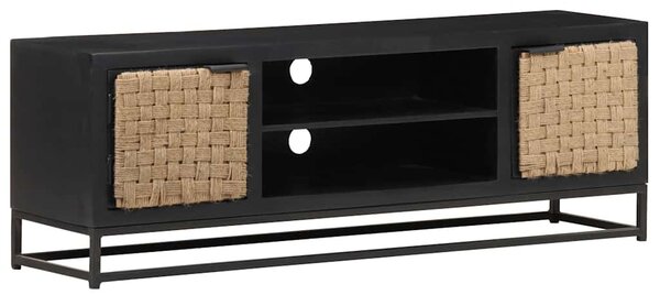 Tömör mangófa TV-szekrény 120 x 30 x 40 cm