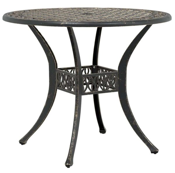 VidaXL Bronz Kerti Asztal - Ø90cm