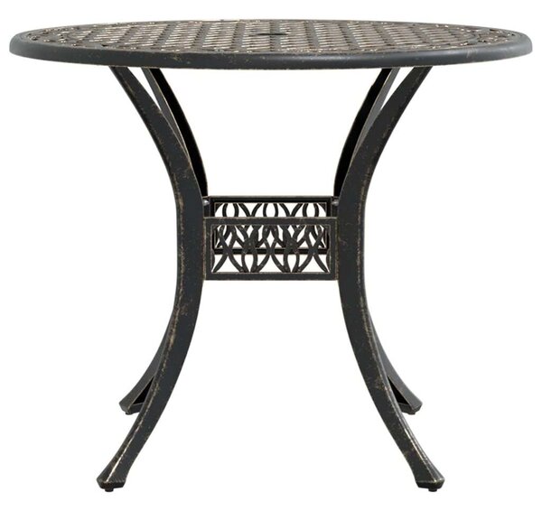 VidaXL Bronz Kerti Asztal - Ø90cm
