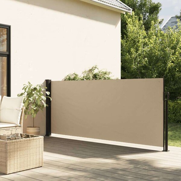 VidaXL Behúzható Napellenző - Bézs - 140x600 cm