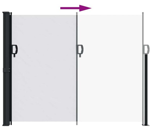 VidaXL Behúzható Napellenző - Fehér - 170x300 cm