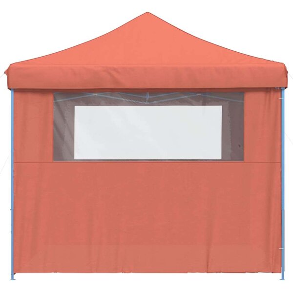 VidaXL Terrakotta Pop-up Rendezvénysátor - 292x292 cm