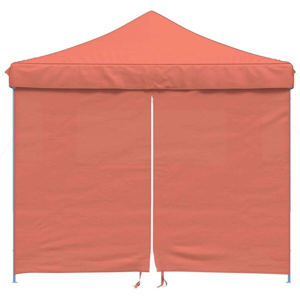 VidaXL Terrakotta Pop-up Rendezvénysátor - 292x292 cm