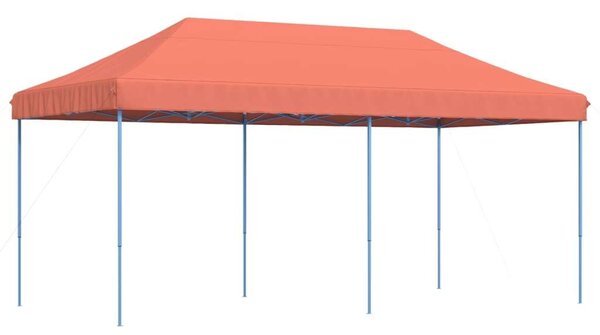 VidaXL Pop-up Rendezvénysátor 580x292 cm, Terrakotta