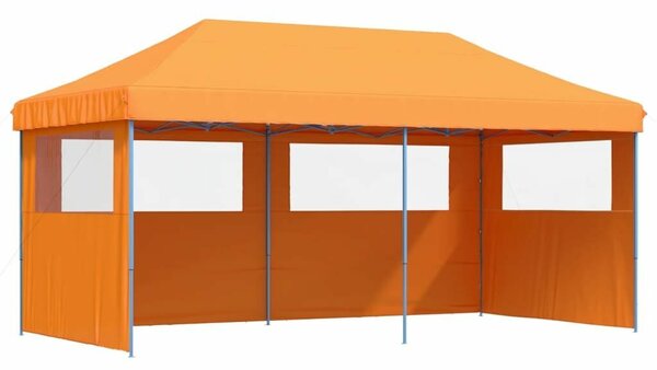 Vidaxl Pop-up Rendezvénysátor - Narancssárga - 580x292x315cm