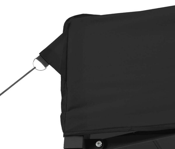 VidaXL Összecsukható Rendezvénysátor - 580x292x315 cm, Fekete