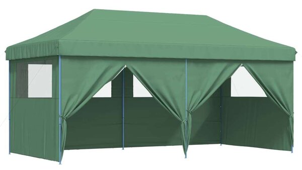 VidaXL Rendezvénysátor - Zöld - 580x292x315cm