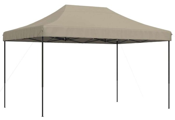 VidaXL Pop-up Rendezvénysátor 440x292x315 cm, Bézs