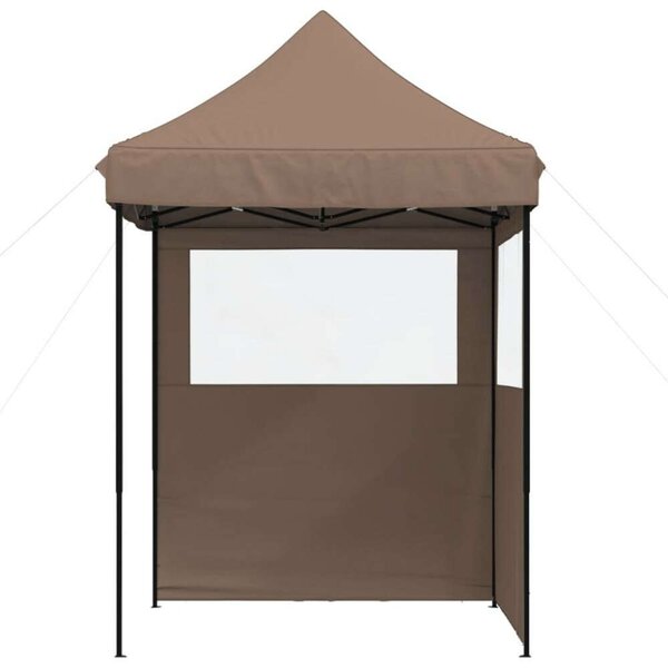 VidaXL Pop-up Rendezvénysátor - Barna - 2x2m