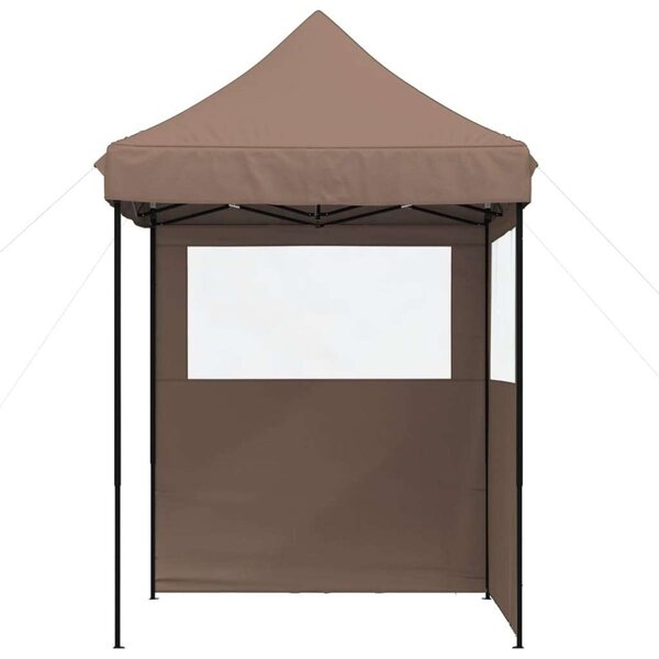 VidaXL Pop-up Rendezvénysátor - Barna - 2x2m