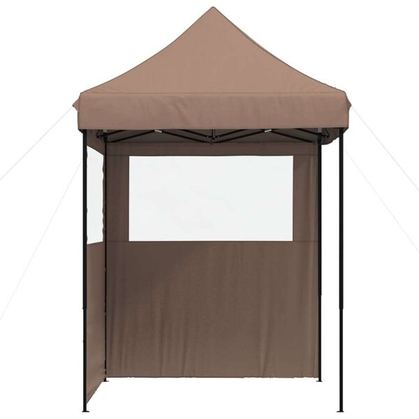 VidaXL Pop-up Rendezvénysátor - Barna - 2x2m