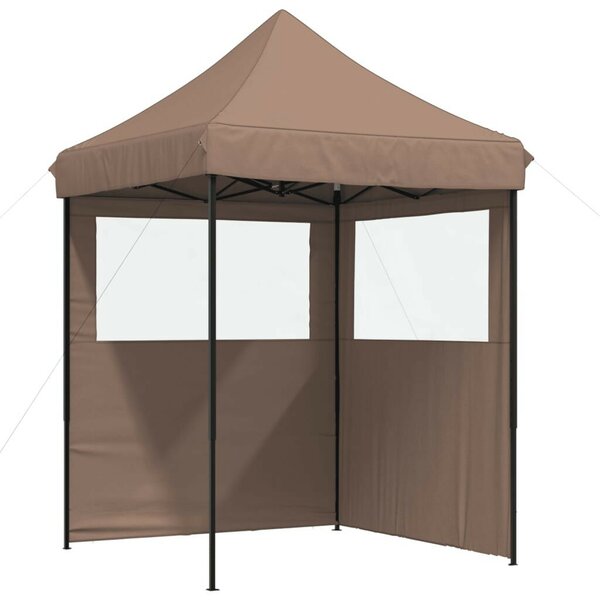 VidaXL Pop-up Rendezvénysátor - Barna - 2x2m