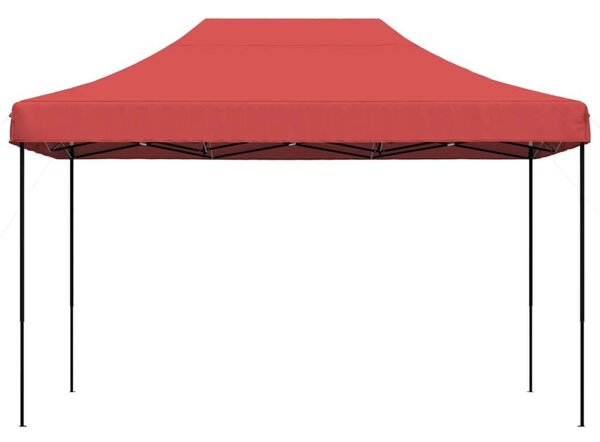 VidaXL Pop-up Rendezvénysátor 410x279x315 cm, Burgundi